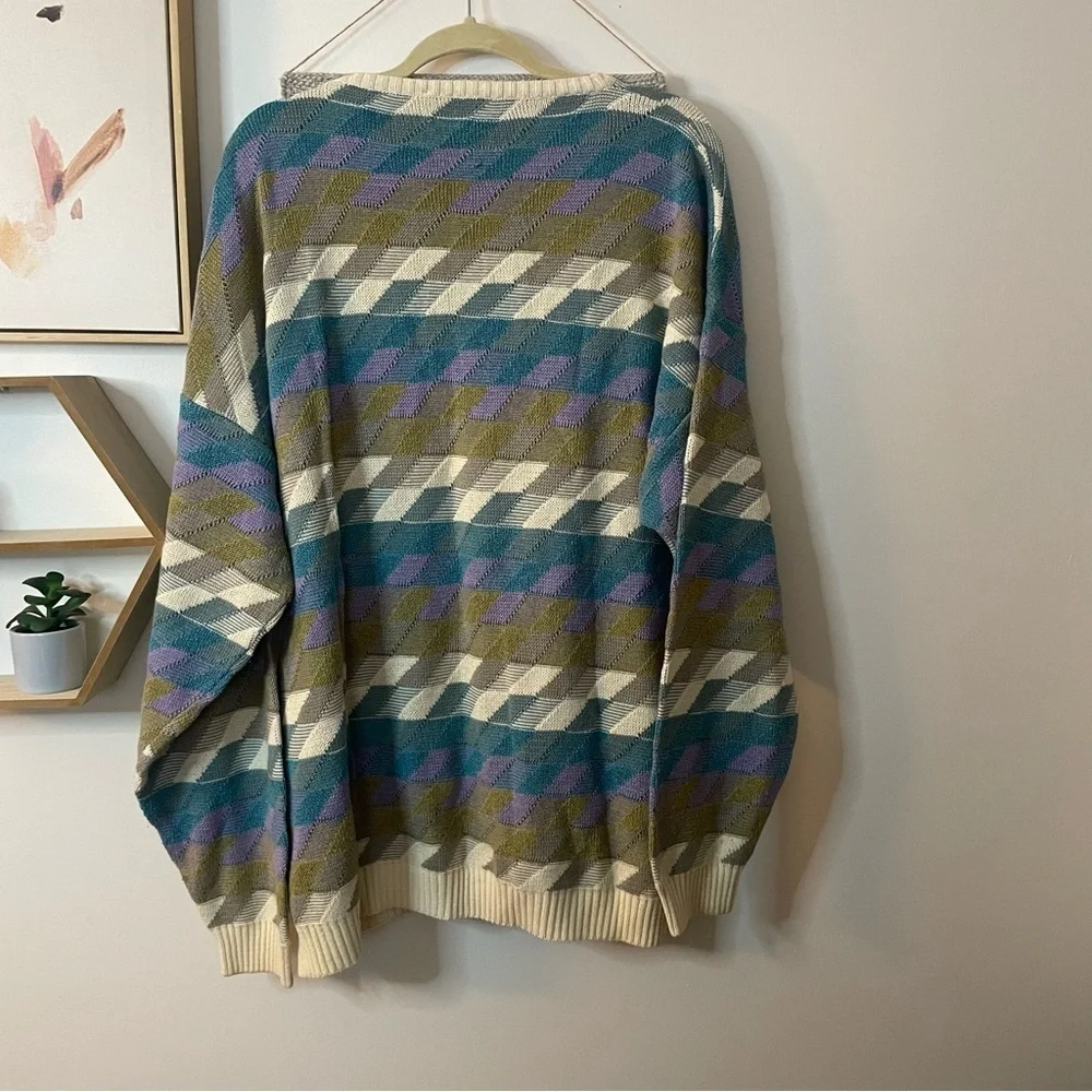 Pronto- Uomo Men's Multicolor Sweater 2XL